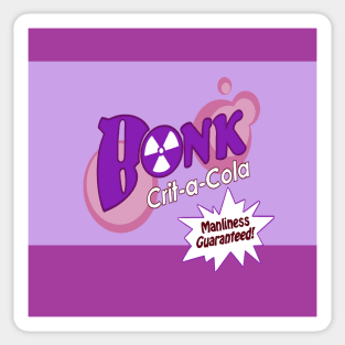 BONK! CRIT-A-COLA Sticker